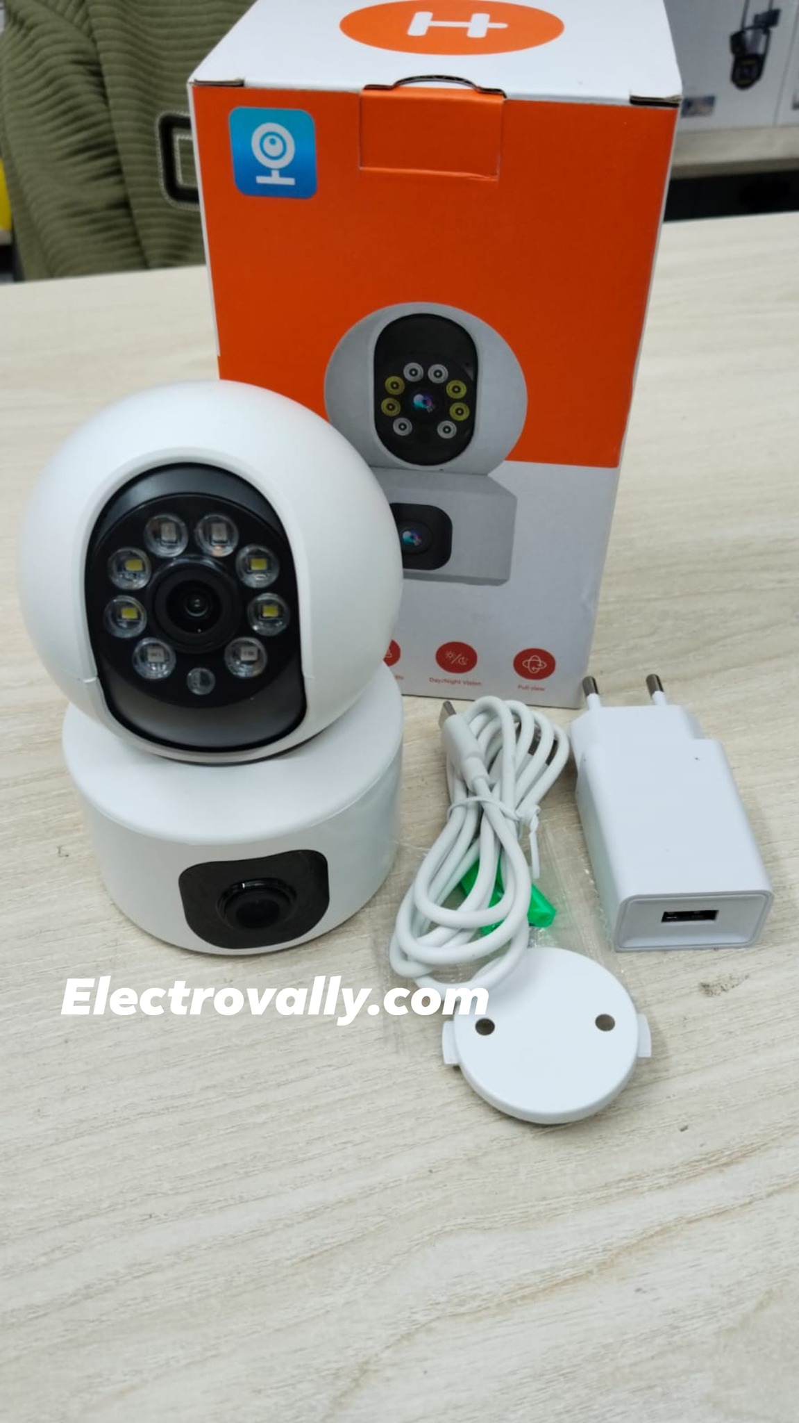Dual Lens V380 Full Color 3MP Wi-fi Camera